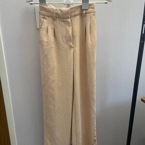 Light Pink Aritzia Effortless Pant
